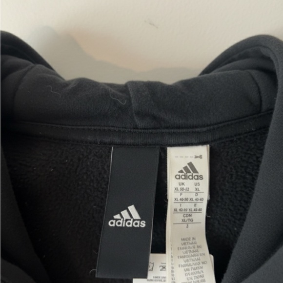 Adidas Charcoal Pullover Hoodie - Picture 3 of 3